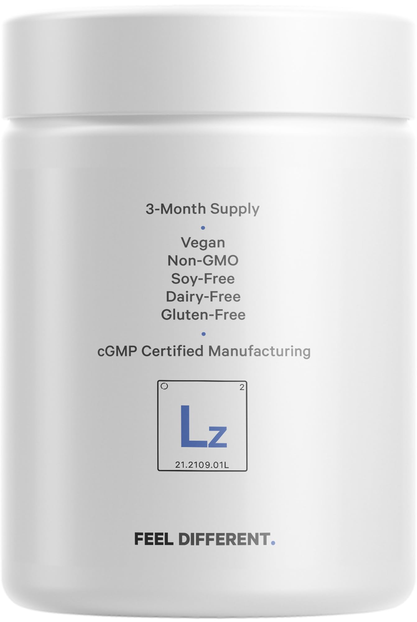 Codeage certificado cGMP en etiqueta, garantía de control de calidad y fabricación