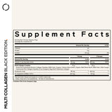 Codeage etiqueta nutricional y lista de ingredientes clara