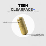 Codeage Teen Clearface representación de probióticos estables y cultivos