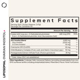 Codeage textura del polvo liposomal para mezcla fácil y sabor