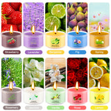 Collabell etiquetas con nombres de fragancias, fácil identificación y selección