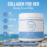 Collagen For Her polvo textura fina y sin grumos para fácil mezcla