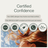 Colla Vita etiqueta nutricional con origen grass-fed y ingredientes claros