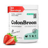 ColonBroom envase frontal con sabor fresa, presentación clara y atractiva