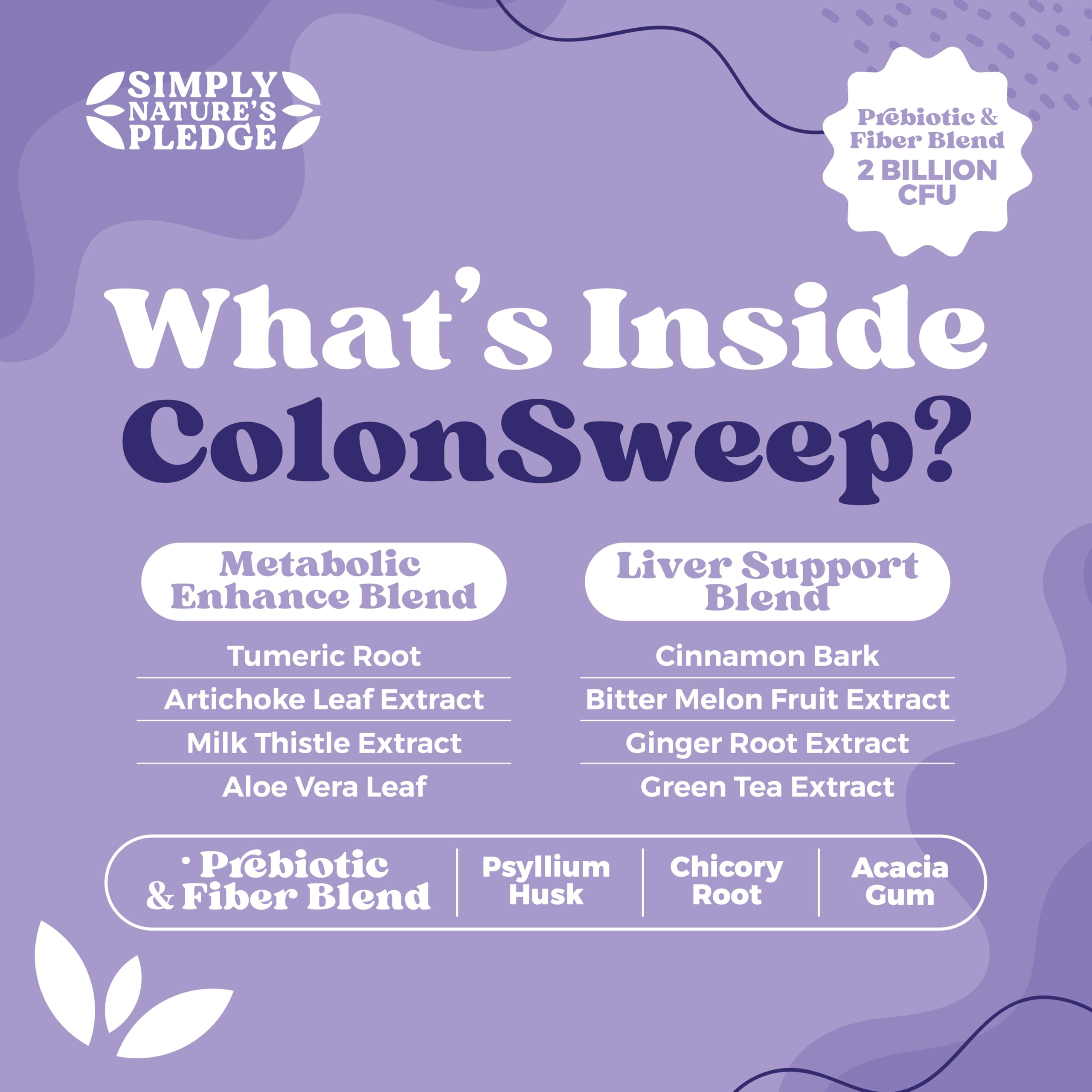 ColON SWEEP servicio sobre mano destacando porción fácil y conveniencia