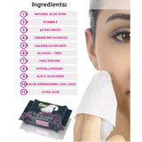 COMBAT WIPES Gaia primer plano de textura para mejor limpieza y resistencia