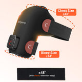 Comfytemp foto comparativa con mano para mostrar tamaño y portabilidad