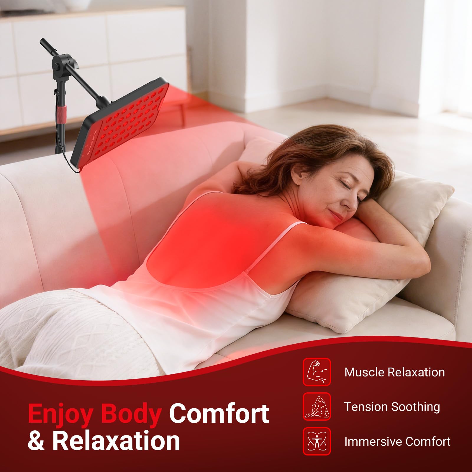 Comfytemp tratamiento en espalda y cintura con brazo extensible