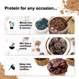 Complement etiqueta con certificaciones orgánicas y lista de ingredientes clara