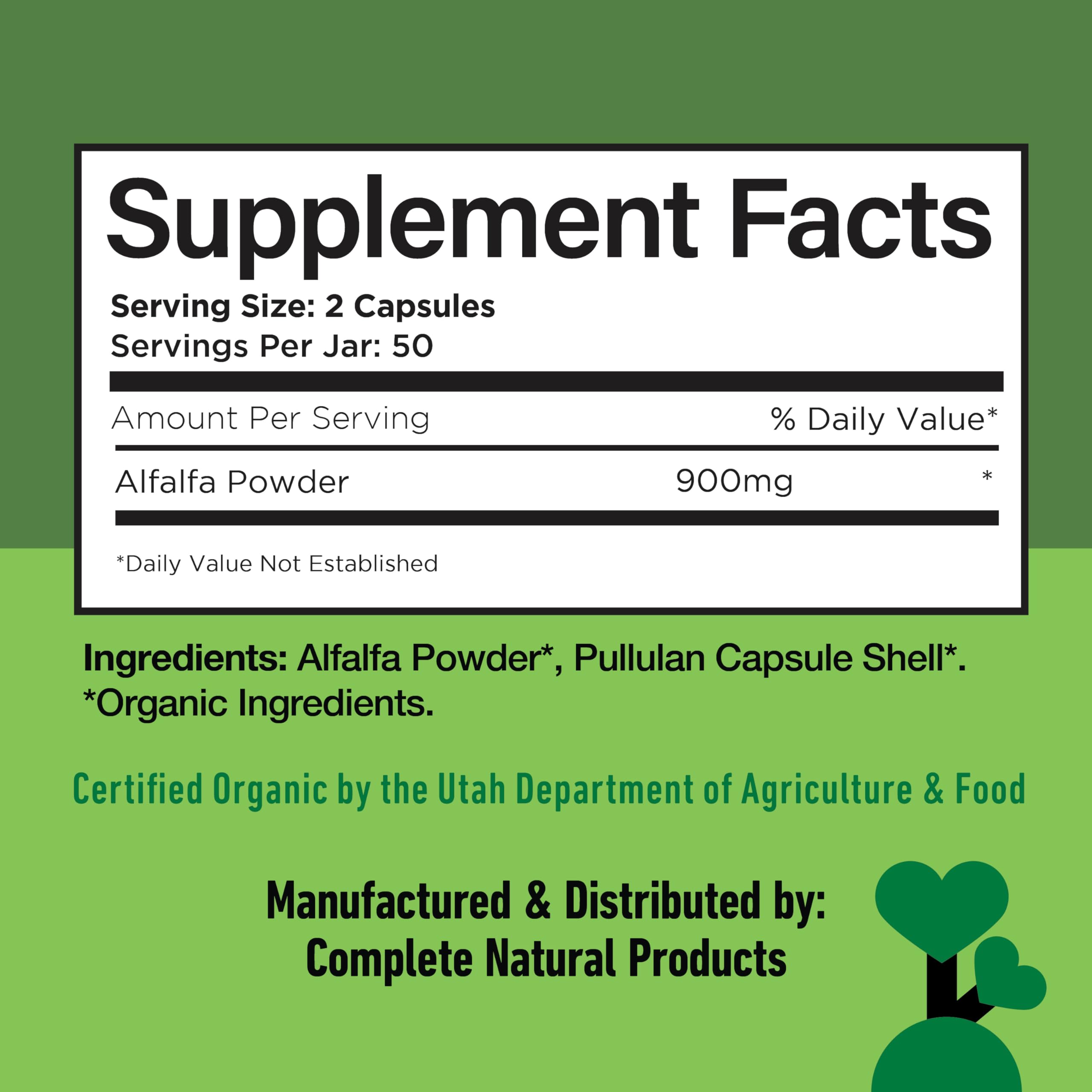 Complete Natural Products cápsula en mano mostrando tamaño y conveniencia