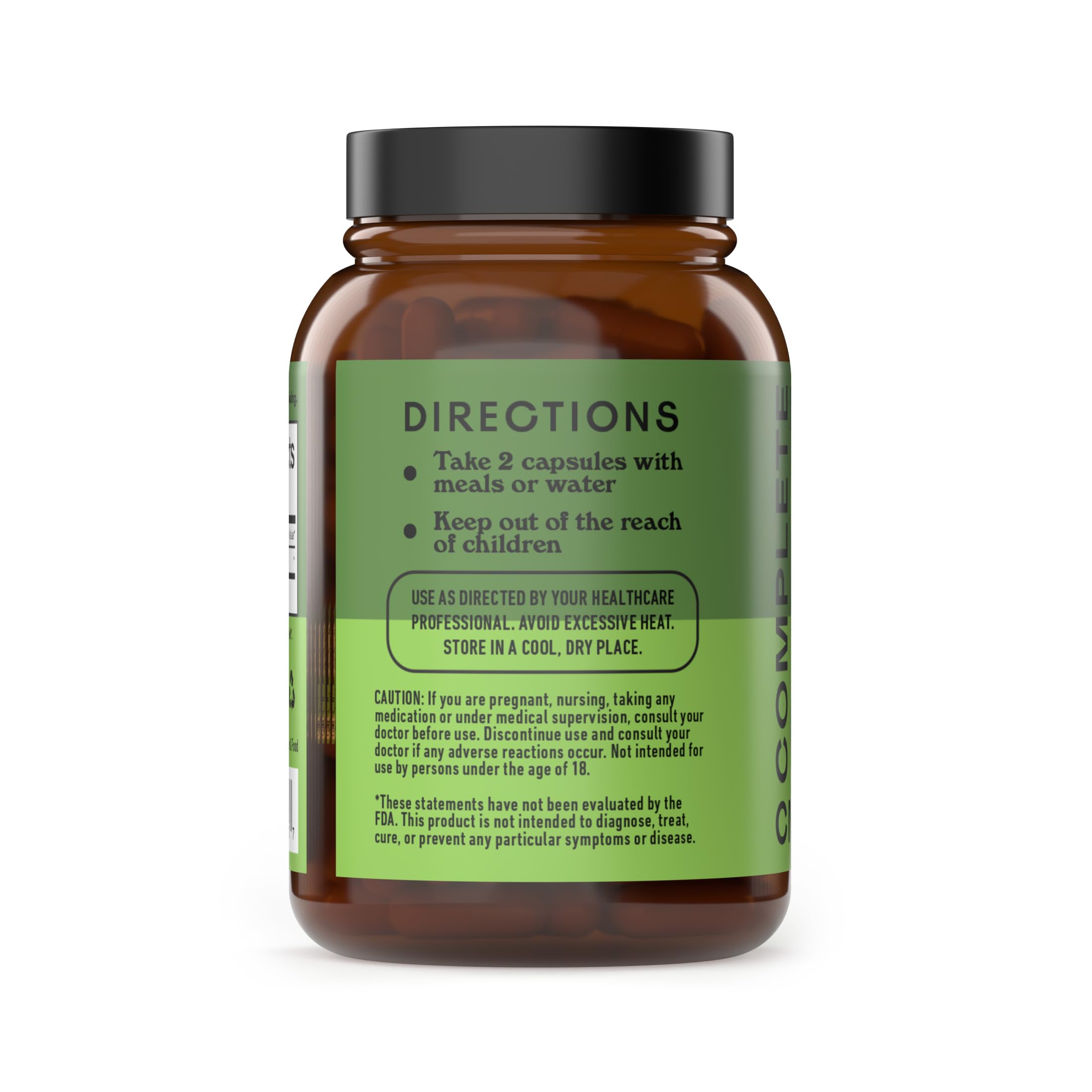 Complete Natural Products polvo de alfalfa orgánico textura y riqueza mineral