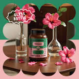 Complete Natural Products cápsula en mano para escala, ventaja de dosis práctica y portátil