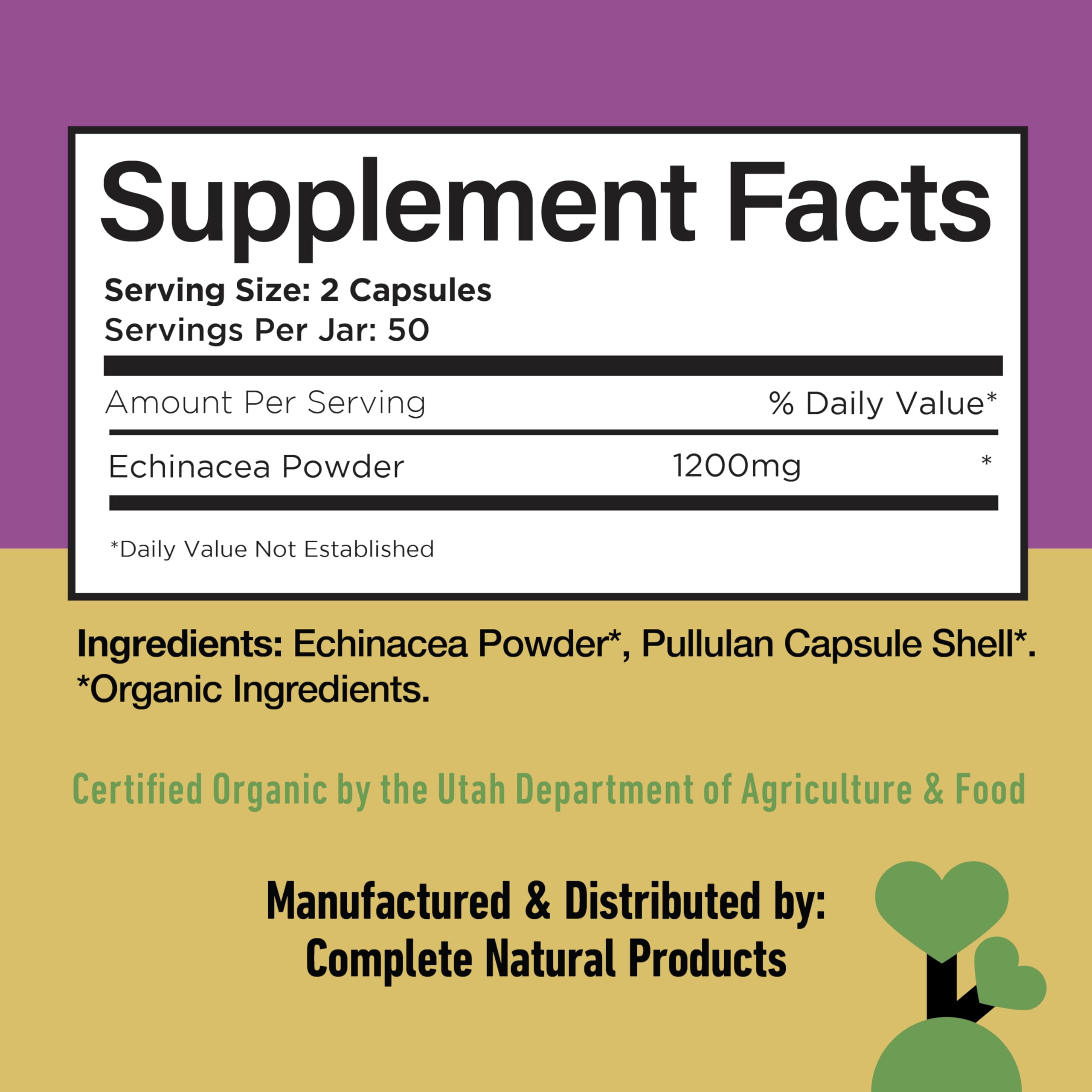 Complete Natural Products cápsulas abiertas mostrando el contenido vegetal puro