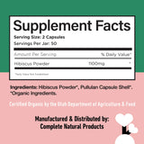 Complete Natural Products cápsulas en bolsa de viaje, ventaja de uso fácil fuera de casa