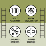 Complete Natural Products certificados y sellos que resaltan controles de calidad