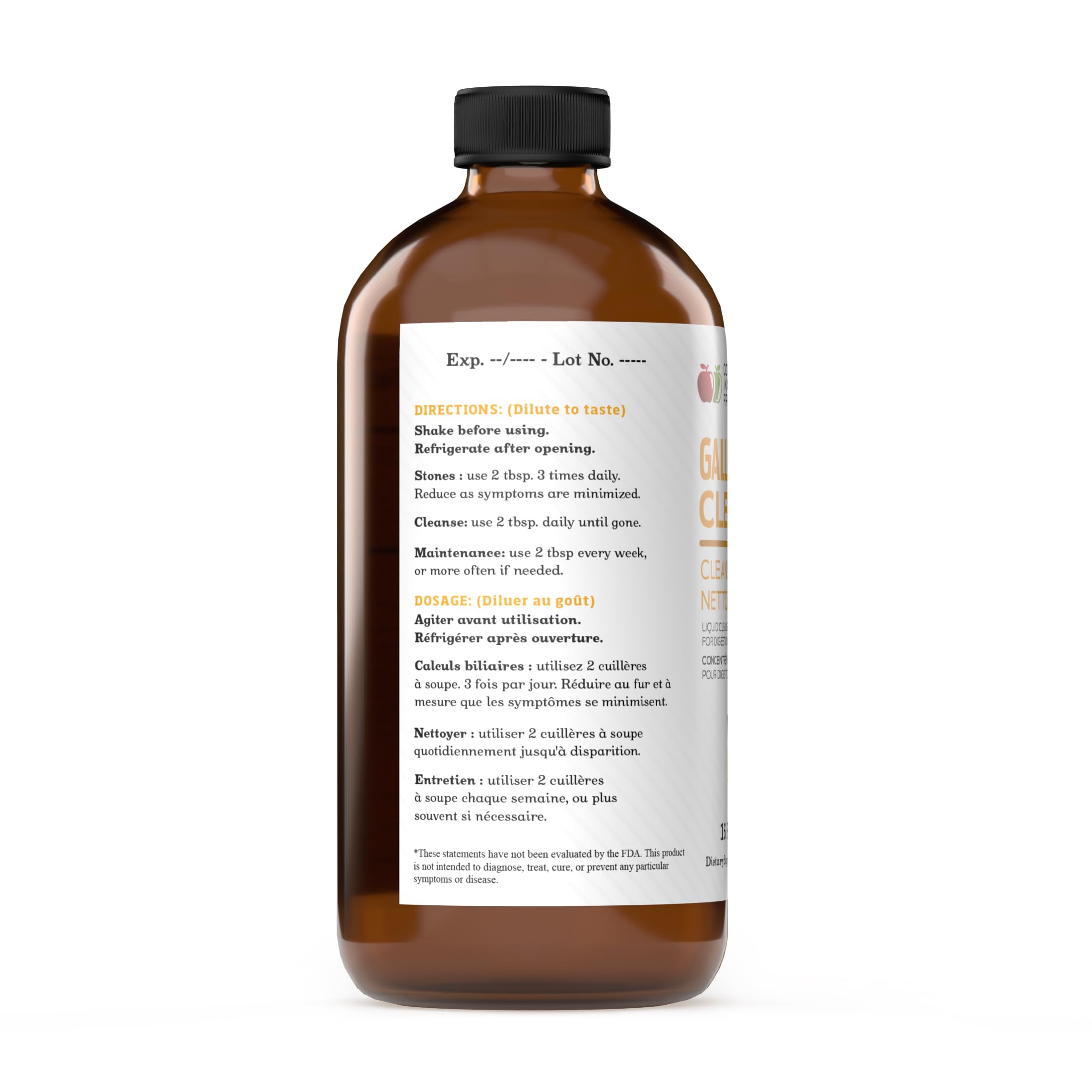Complete Natural Products empaque con sellos de calidad para confianza y trazabilidad del producto