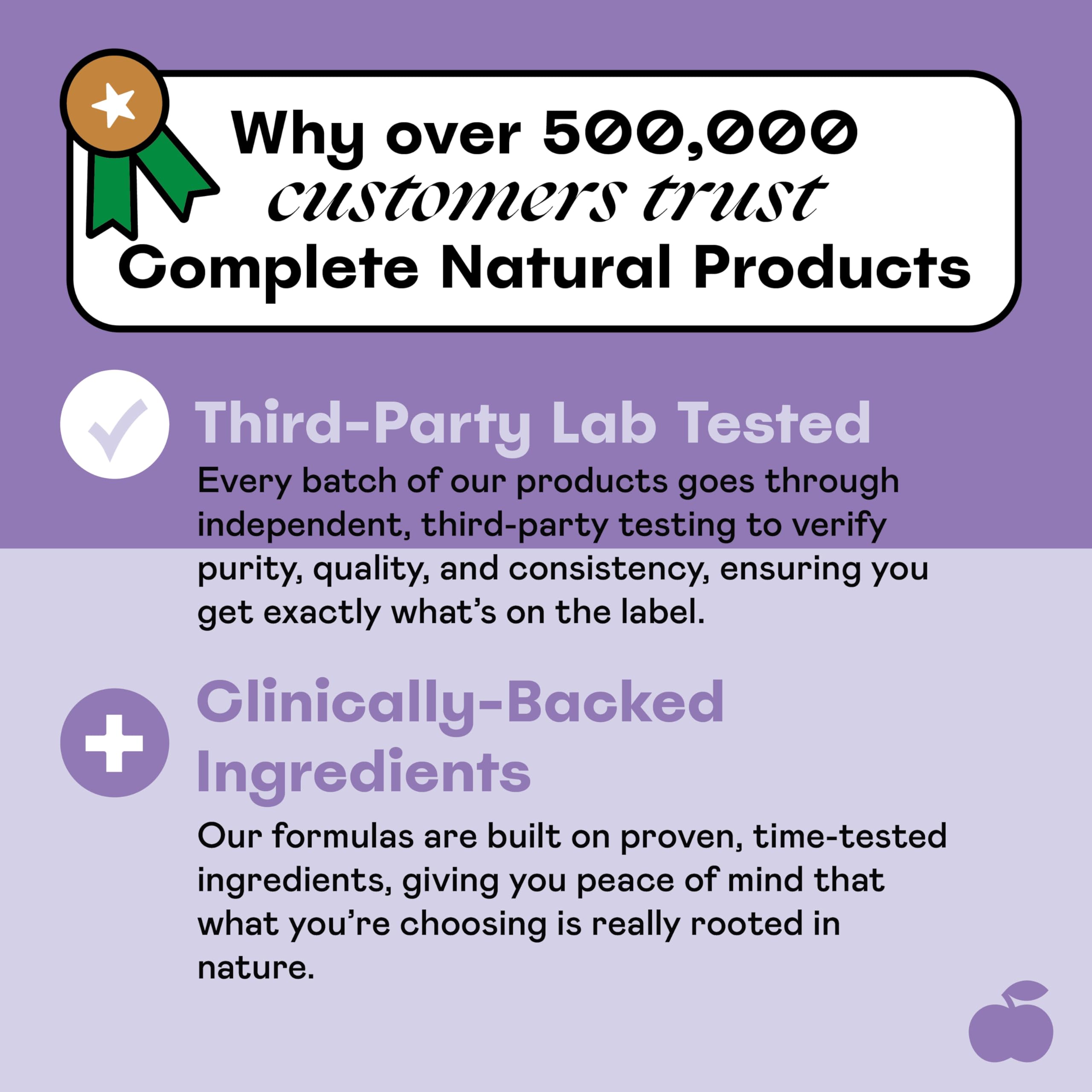 Complete Natural Products estilo de vida activo con suplemento como apoyo alimentario