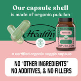Complete Natural Products envase en cocina con utensilios, beneficio de integración en estilo de vida saludable