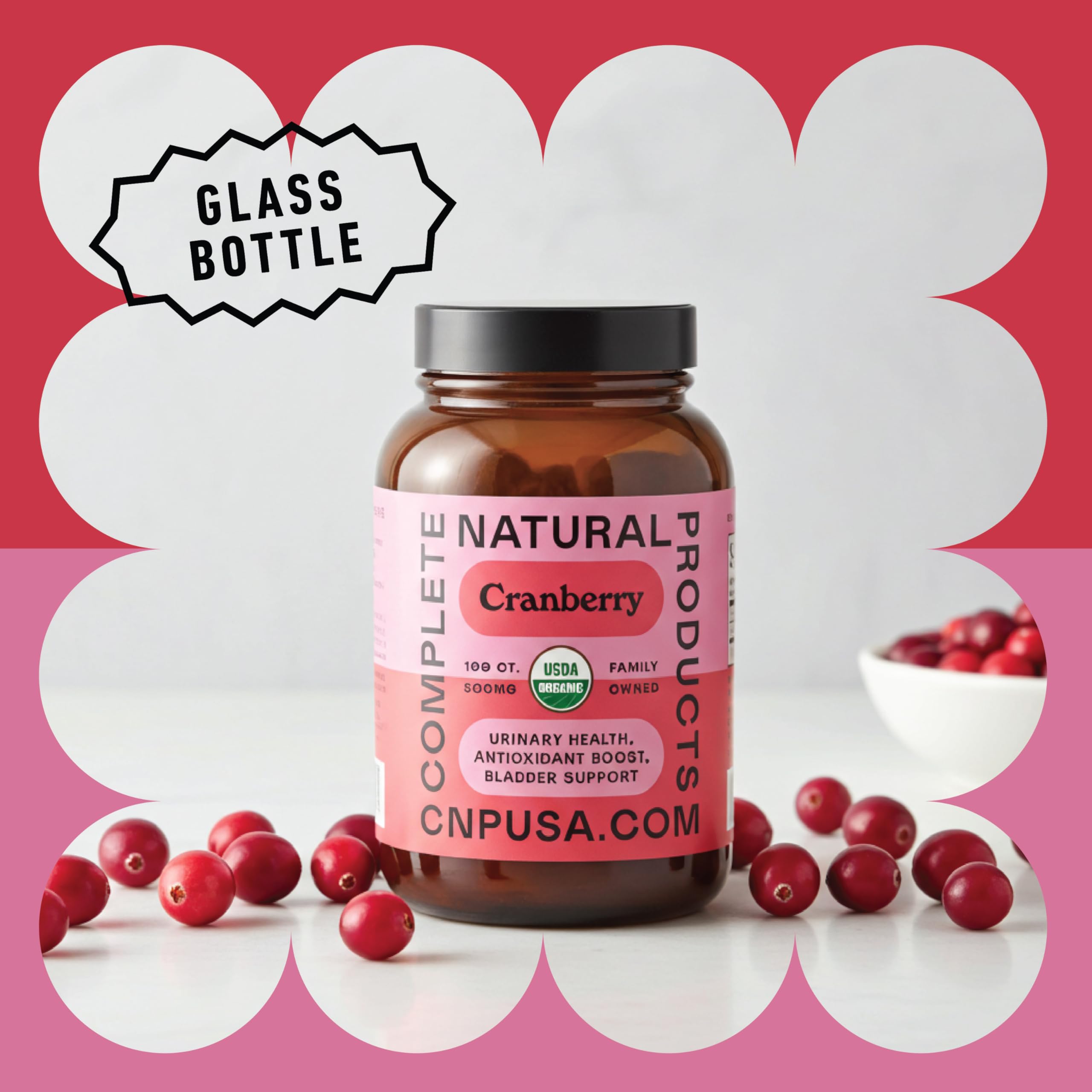 Complete Natural Products etiqueta nutricional mostrando ingredientes limpios