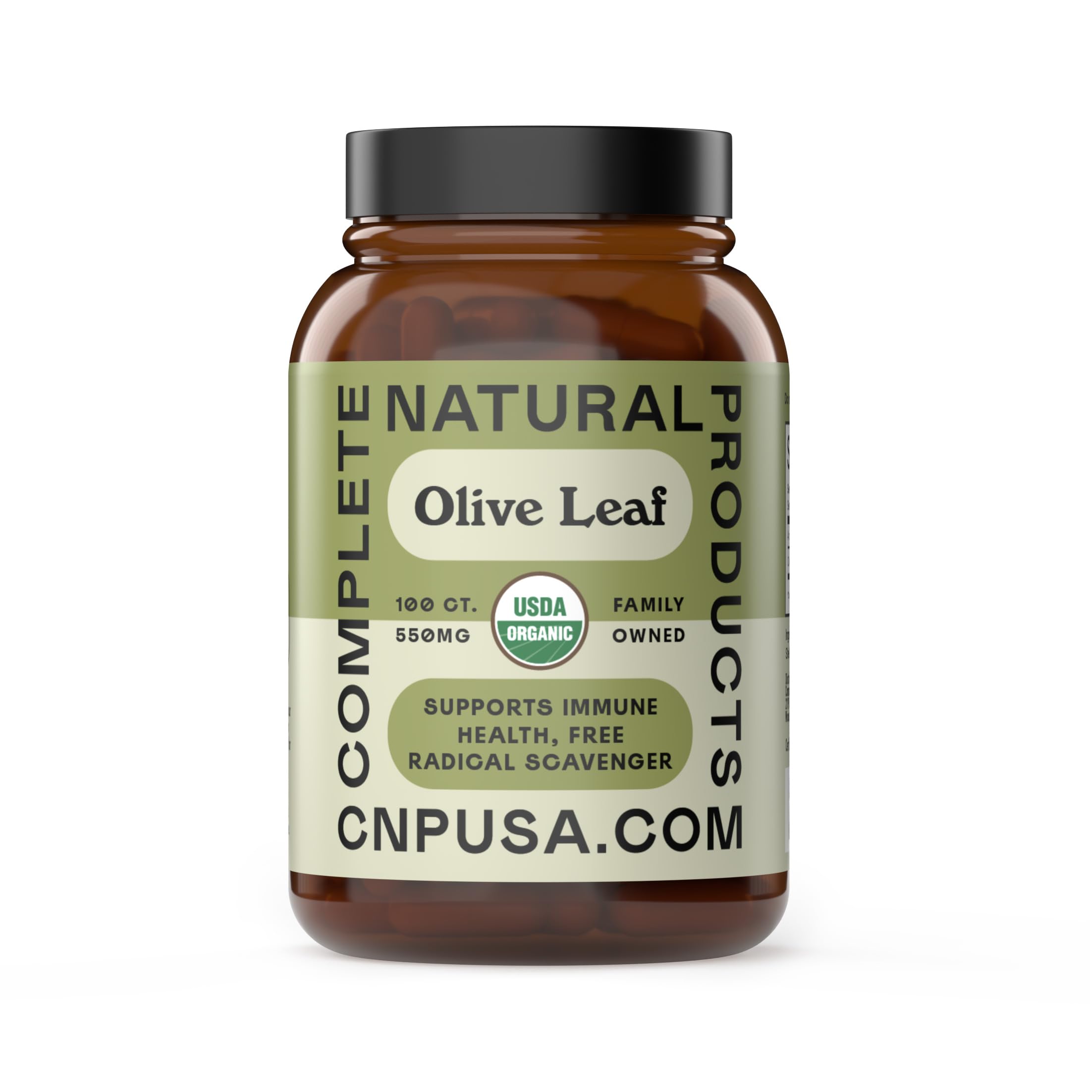 Complete Natural Products frente del envase mostrando cápsulas y claridad de ingredientes