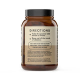 Complete Natural Products primer plano del polvo de psyllium para calidad