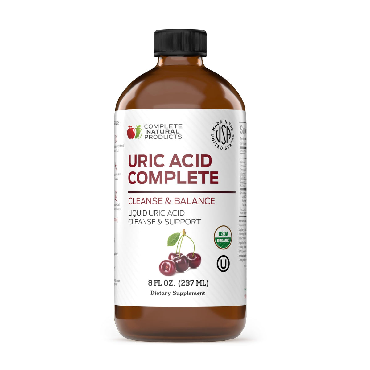 Complete Natural Products vista frontal del envase mostrando beneficios claros