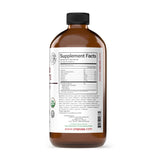 Complete Natural Products primer plano de la etiqueta con información legible