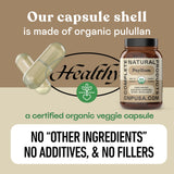 Complete Natural Products persona tomando cápsulas en su rutina diaria