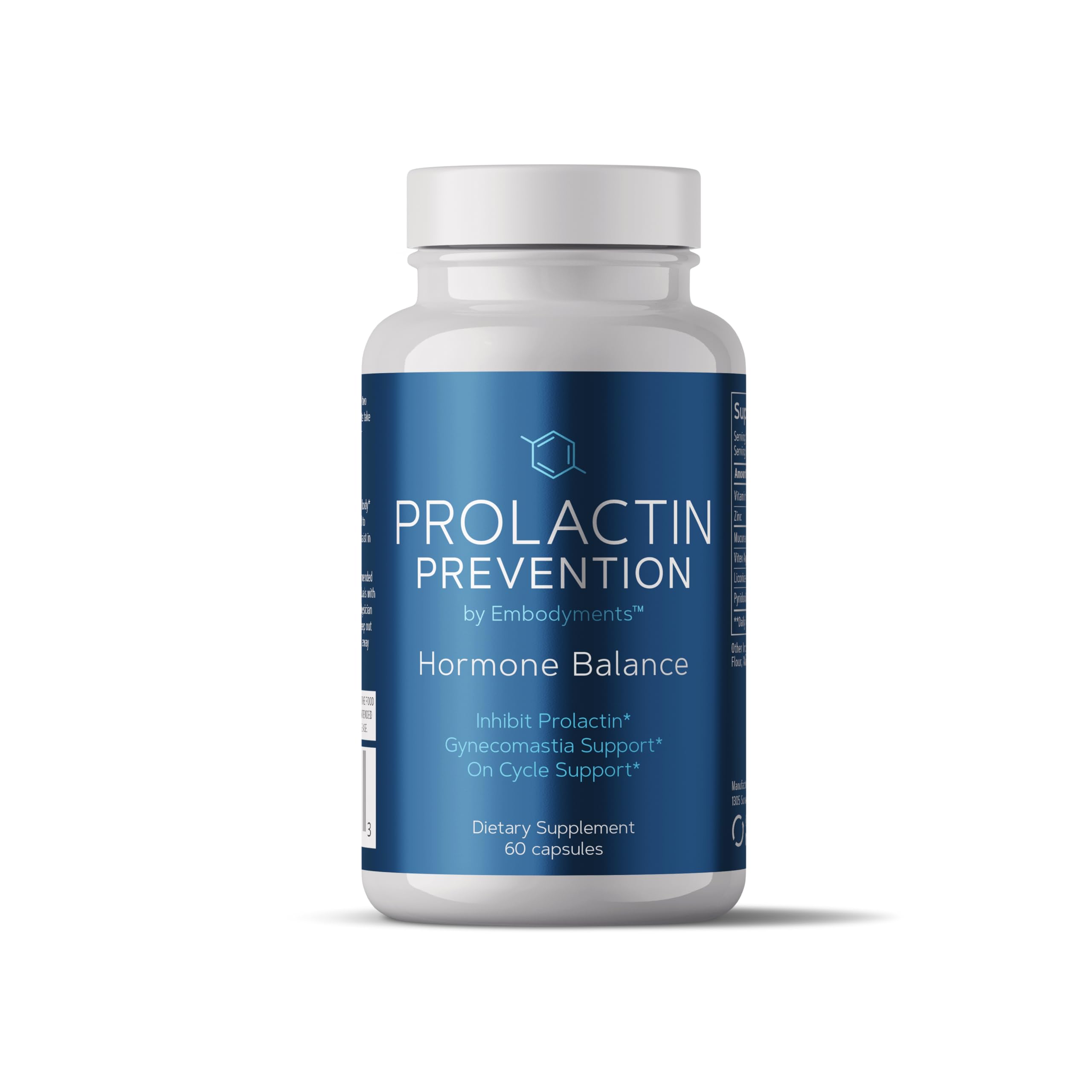 Complete Nutrition frasco frontal mostrando 60 cápsulas y diseño claro para confianza