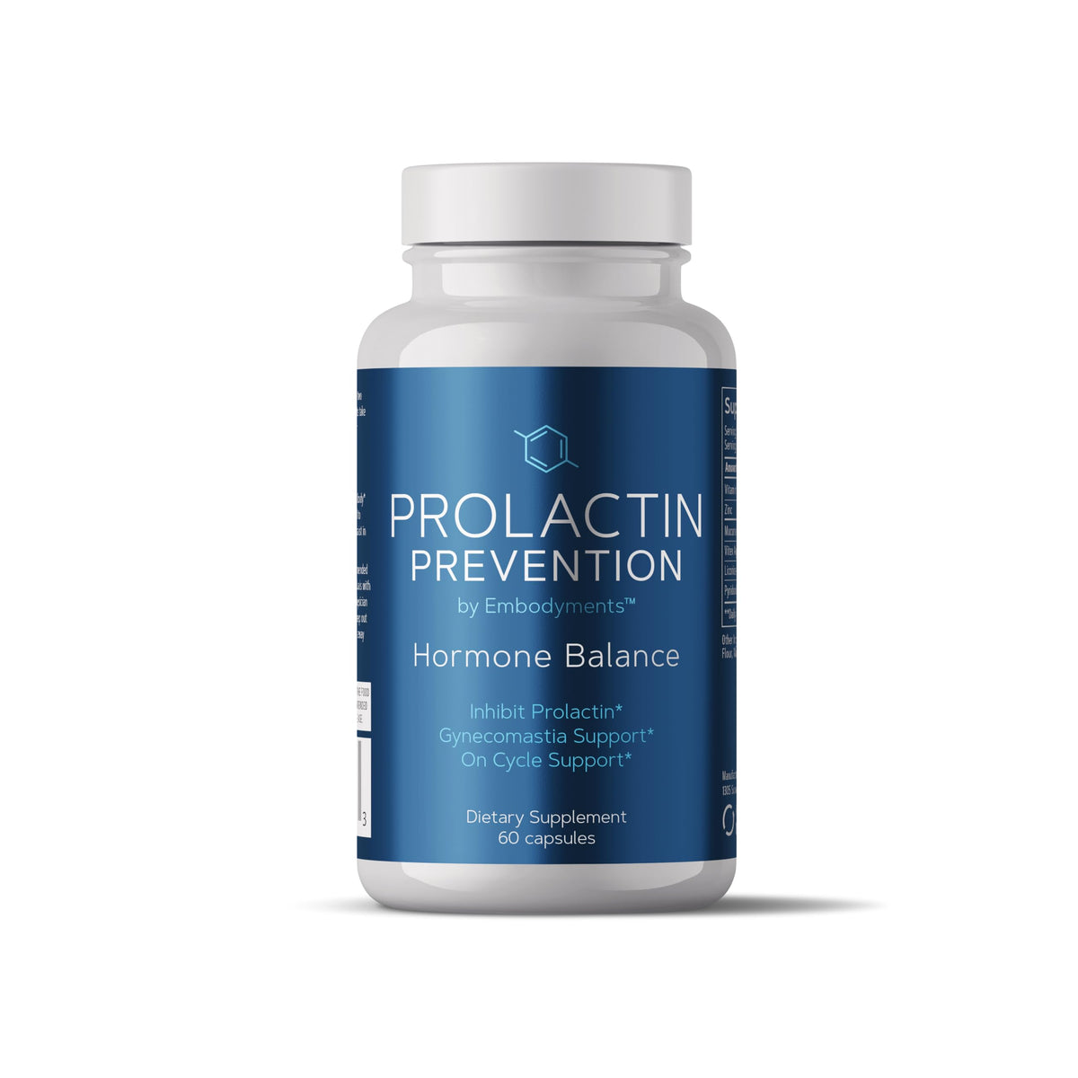 Complete Nutrition frasco frontal mostrando 60 cápsulas y diseño claro para confianza