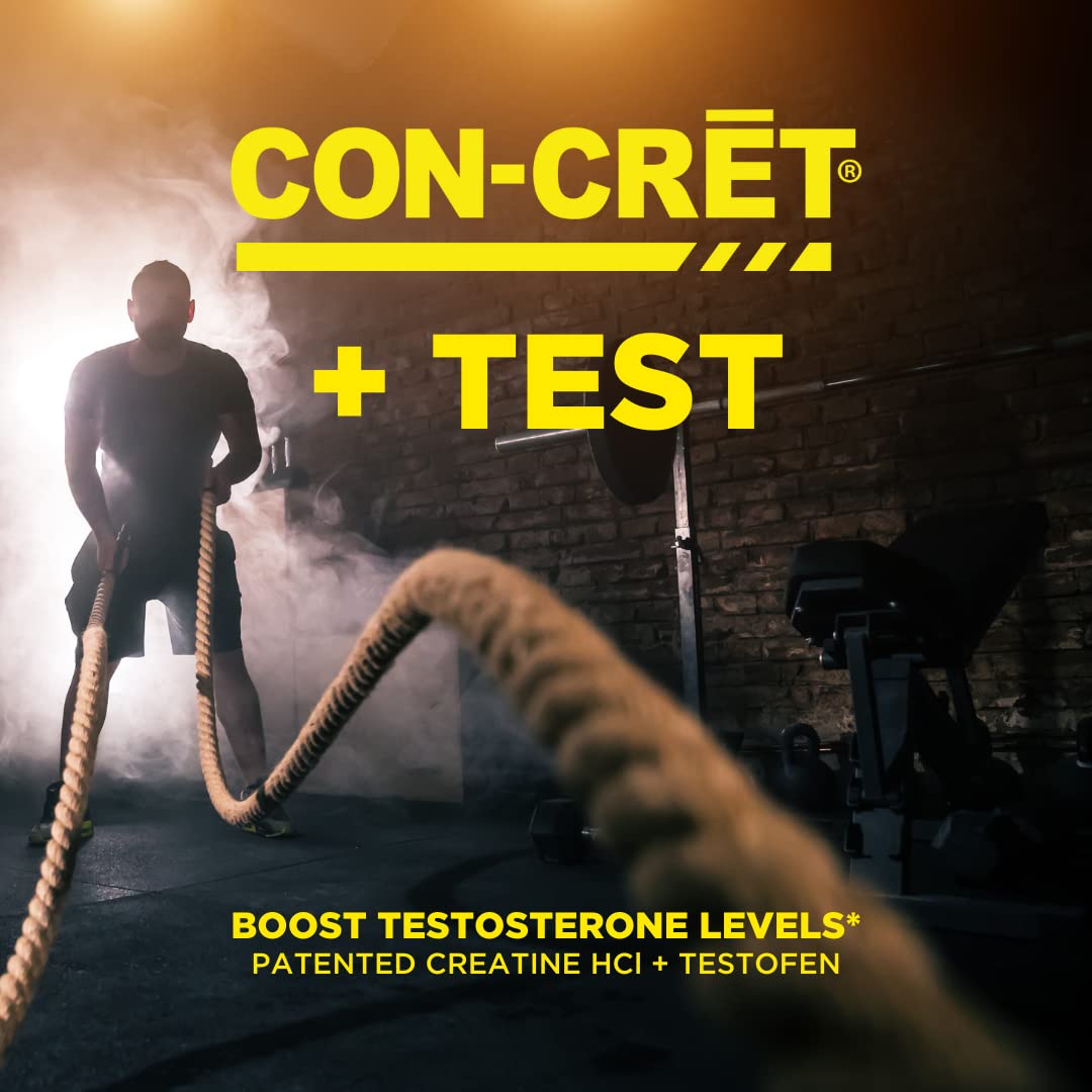 CON-CRET cápsulas en mano, visualizando dosis y conveniencia