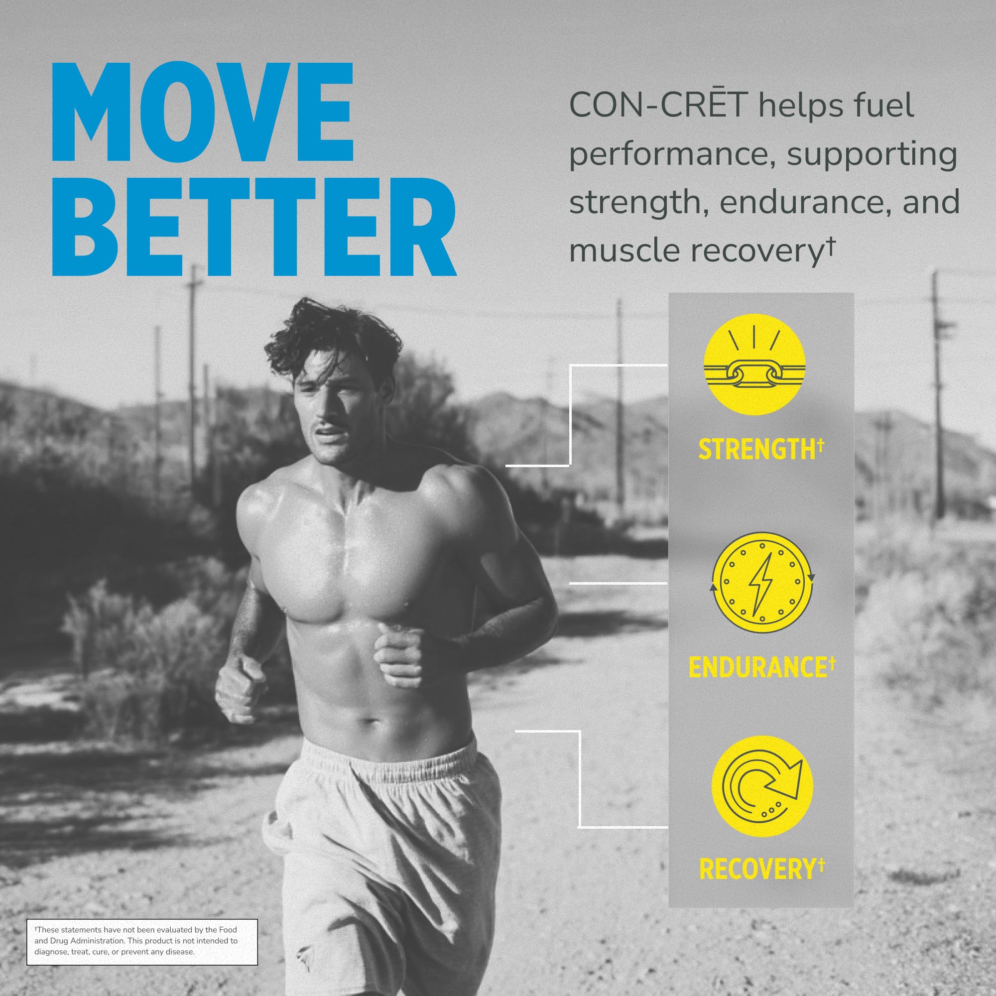 CON-CRET polvo disuelto en agua demostrando rápida solubilidad