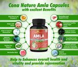 Cona Nature mano sosteniendo cápsula para mostrar la porción recomendada