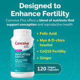 CONCEIVE PLUS bote abierto con cápsulas para suministro de 30 días