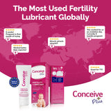 Conceive Plus detalle de ingredientes con foco en magnesio y calcio beneficiosos