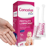 CONCEIVE PLUS envases y lista de ingredientes sin fragancia ni siliconas