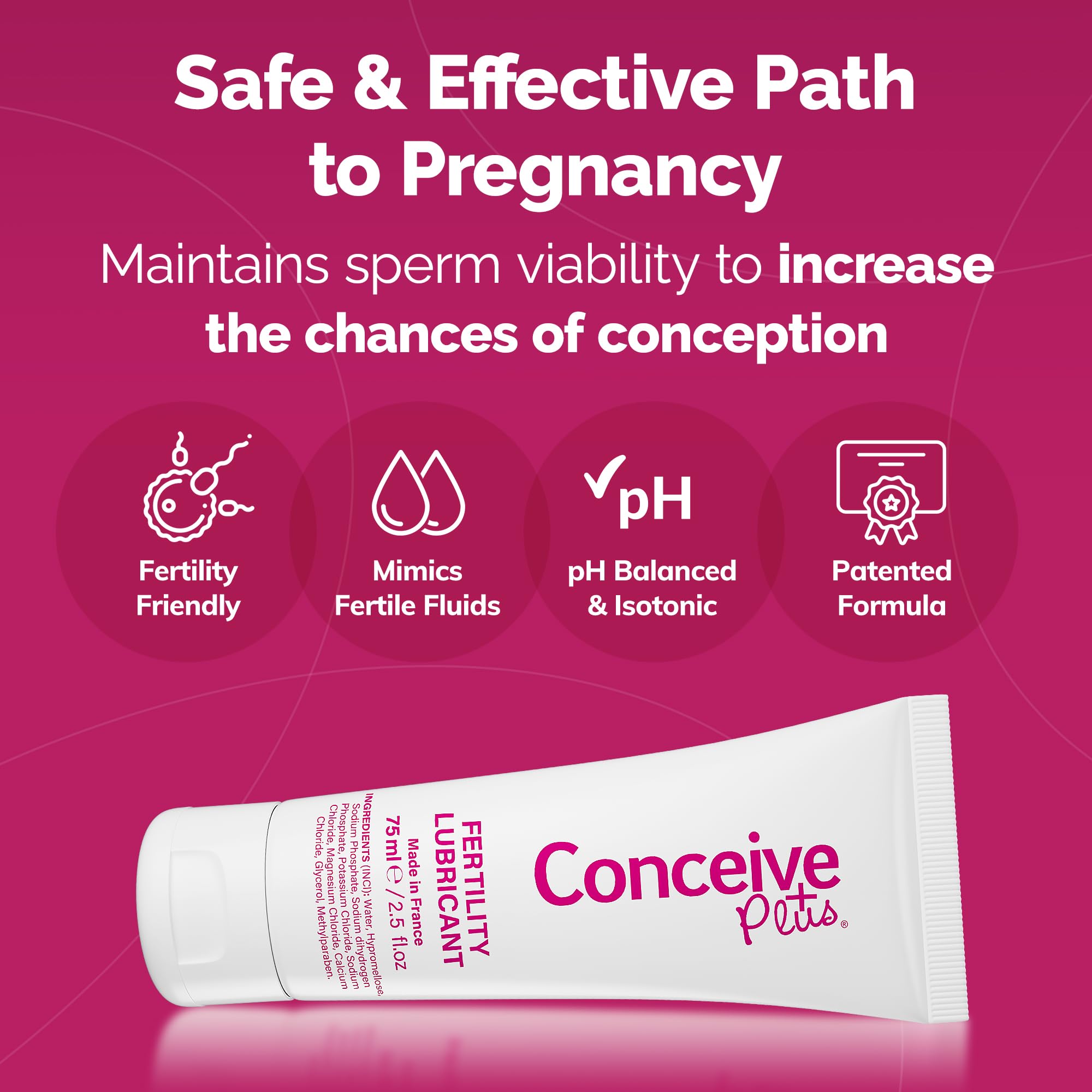 Conceive Plus pareja en ambiente íntimo usando lubricante para confort