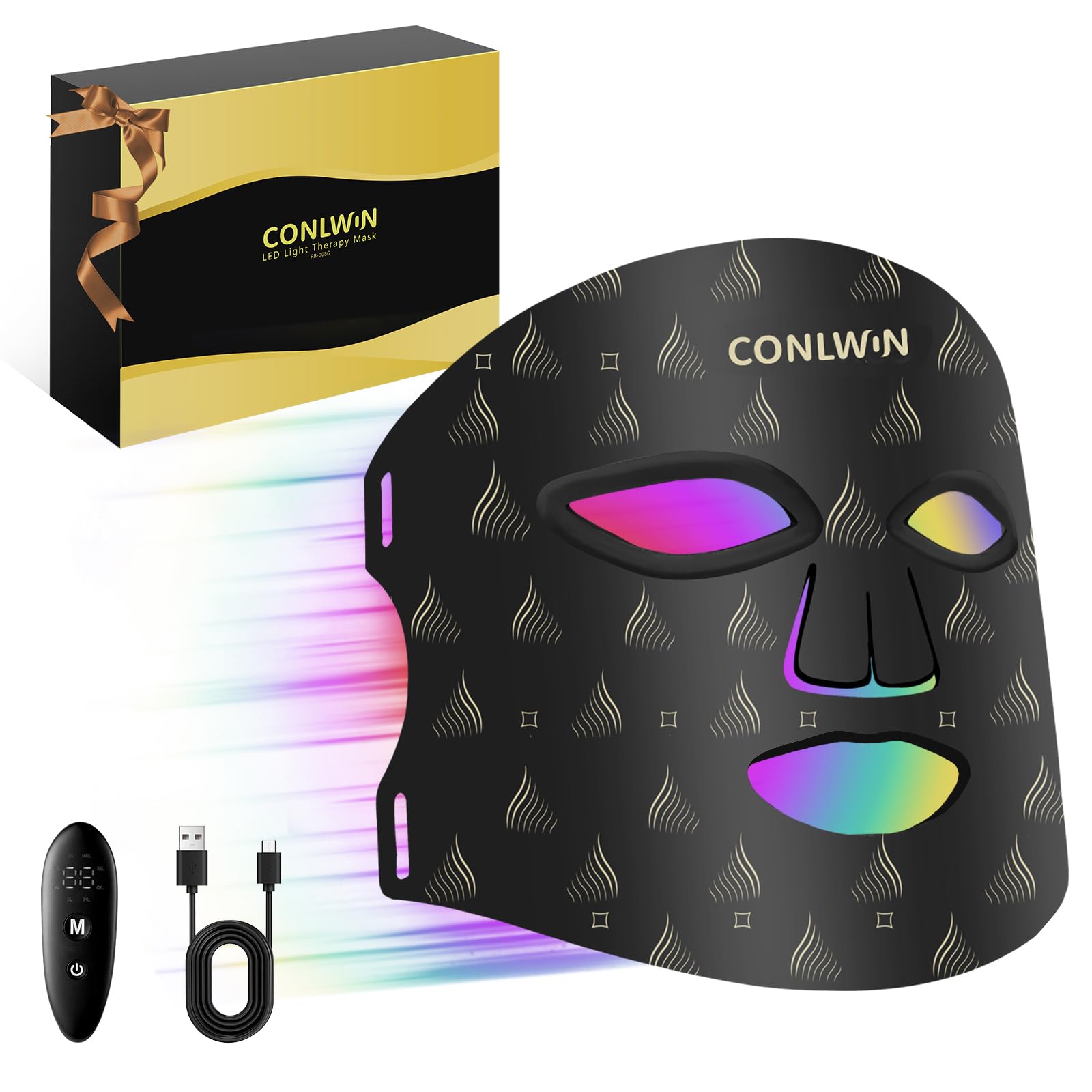 CONLWIN mascarilla frontal mostrando diseño y cobertura facial