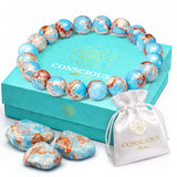 Conscious Items pulsera frontal vista clara, estética calmante al instante
