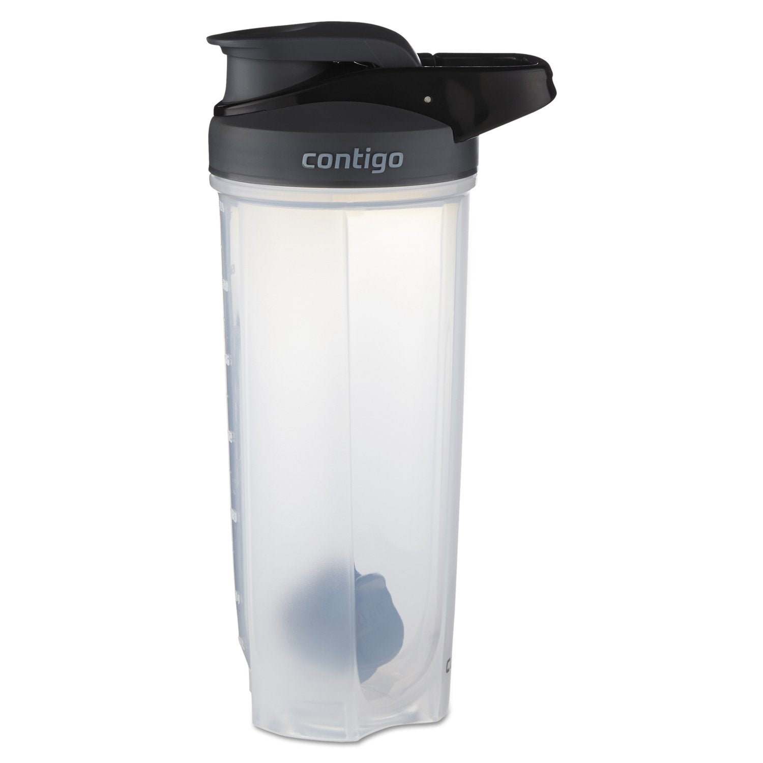 Contigo botella frontal negra 28 oz, diseño hermético y transporte fácil