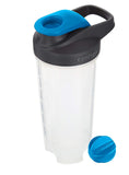 Contigo Shake & Go Fit comparación de tamaño en mano para ver capacidad 28 oz