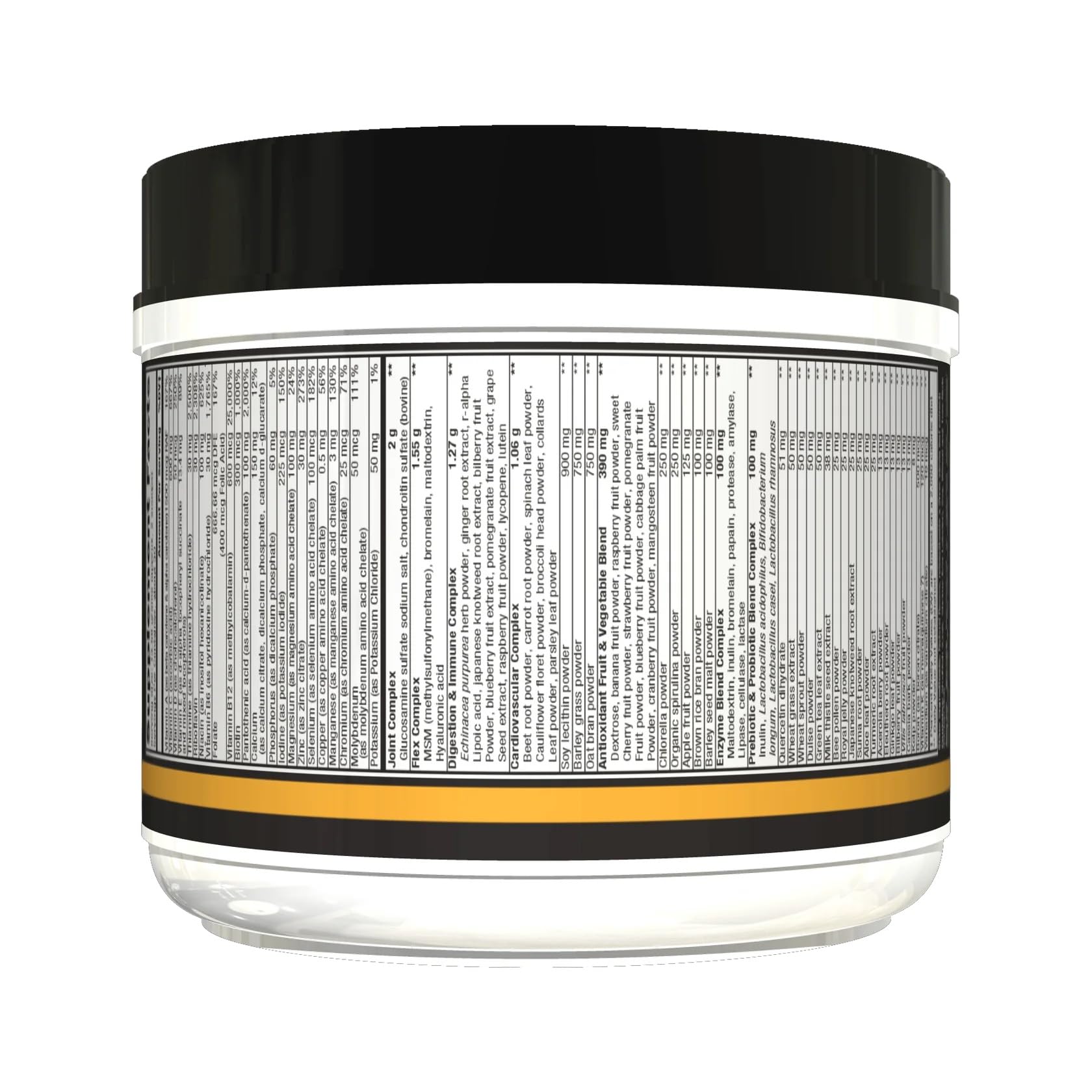 CONTROLLED LABS batido servido en cocina, complemento diario saludable