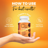Copper Protocol etiqueta informativa con ingredientes y certificación GMP visible