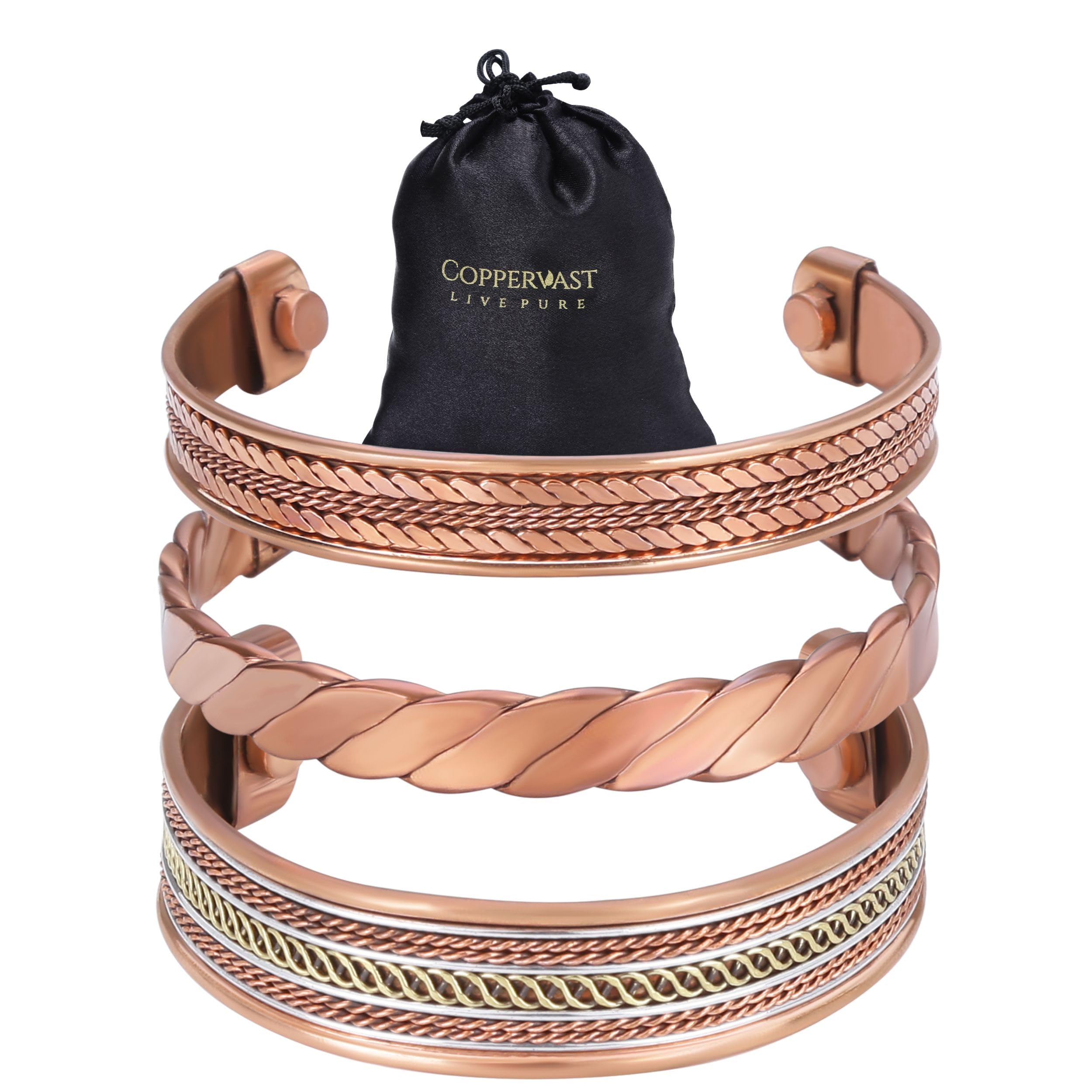 Coppervast empaque listo para regalar enfatiza presentación cuidada