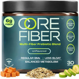 Core Fiber vista frontal del envase mostrando formato y beneficios