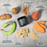Core Fiber añadido a avena mostrando versatilidad en comidas