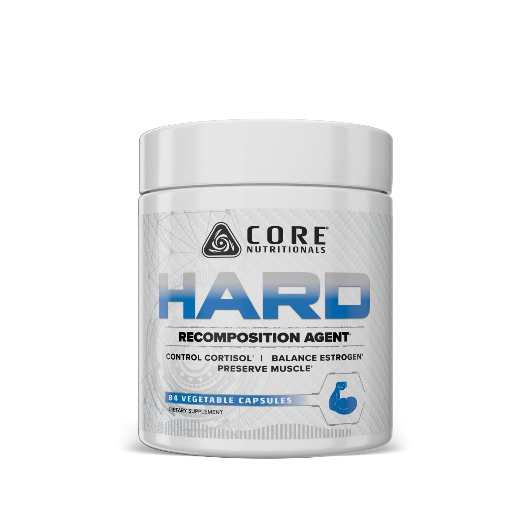 Core Nutritionals envase frontal mostrando etiquetas y beneficios