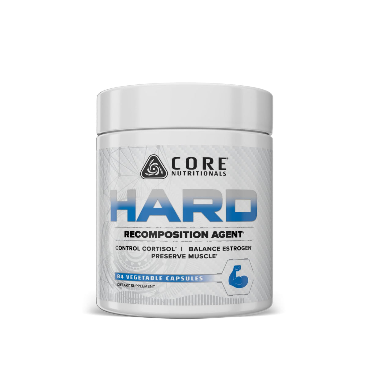 Core Nutritionals envase frontal mostrando etiquetas y beneficios