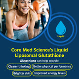 Core Med Science detalle de textura liposomal para mejor absorción