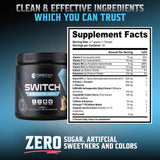 CoreBody Switch botella con luz natural en ambiente lifestyle que sugiere bienestar